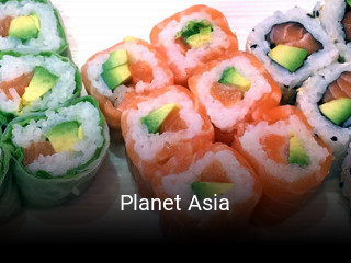 Planet Asia réservation de table