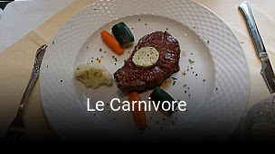 Le Carnivore réservation en ligne