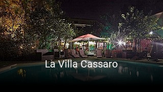 La Villa Cassaro réservation de table