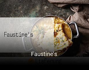 Faustine's réservation de table