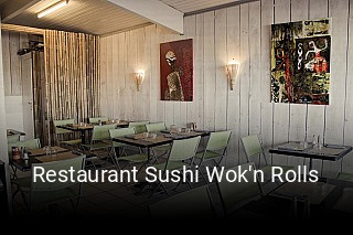 Restaurant Sushi Wok'n Rolls réservation de table