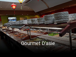 Gourmet D'asie réservation en ligne