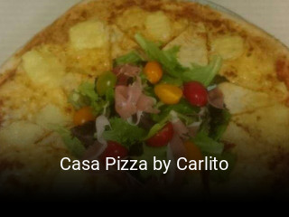Réserver une table chez Casa Pizza by Carlito maintenant