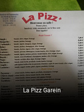 La Pizz Garein réservation en ligne