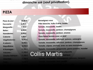 Collis Martis réservation en ligne