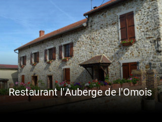 Restaurant l'Auberge de l'Omois réservation
