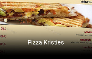 Pizza Kristies réservation en ligne