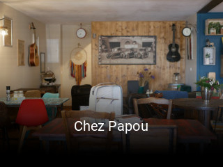 Chez Papou réservation en ligne