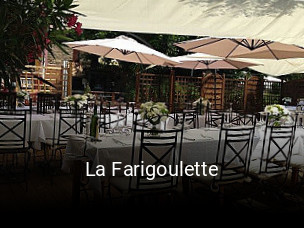 Réserver une table chez La Farigoulette maintenant