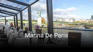 Marina De Paris réservation en ligne