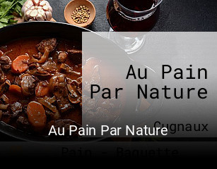 Au Pain Par Nature réservation