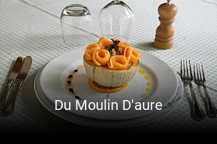 Du Moulin D'aure réservation de table
