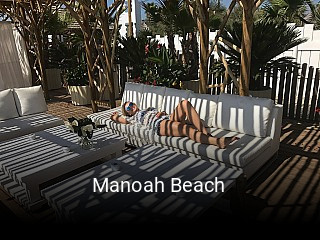 Manoah Beach réservation de table