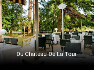 Du Chateau De La Tour réservation