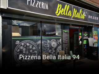 Pizzeria Bella Italia 94 réservation de table