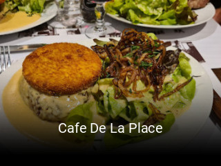 Cafe De La Place réservation de table