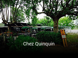 Chez Quinquin réservation en ligne