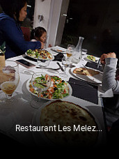 Restaurant Les Melezes Alpe réservation de table