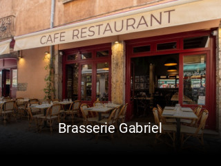 Brasserie Gabriel réservation de table