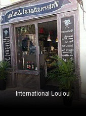 Réserver une table chez International Loulou maintenant