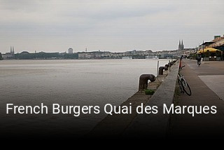 French Burgers Quai des Marques réservation de table