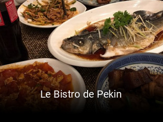 Le Bistro de Pekin réservation de table