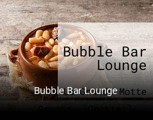 Bubble Bar Lounge réservation de table