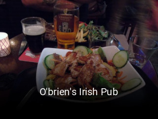 O'brien's Irish Pub réservation de table