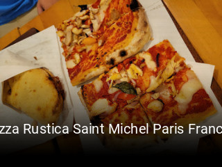 Pizza Rustica Saint Michel Paris France réservation en ligne