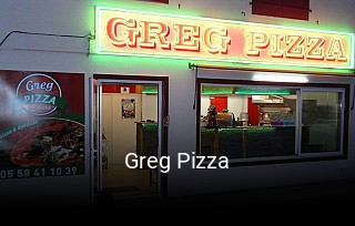 Réserver une table chez Greg Pizza maintenant