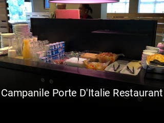 Campanile Porte D'Italie Restaurant réservation en ligne