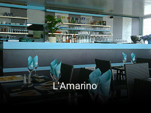 L'Amarino réservation de table