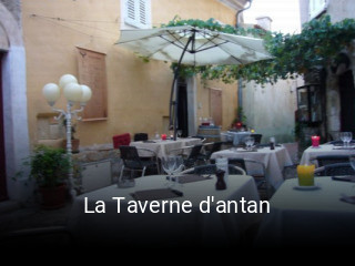 Réserver une table chez La Taverne d'antan maintenant