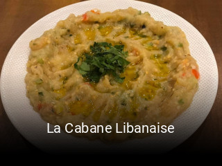 La Cabane Libanaise réservation de table