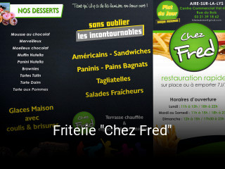 Friterie "Chez Fred" réservation de table