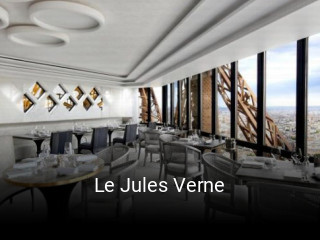 Le Jules Verne réservation de table