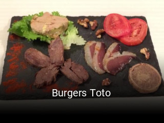 Burgers Toto réservation en ligne