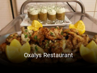 Réserver une table chez Oxalys Restaurant maintenant