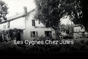 Les Cygnes Chez Jules réservation