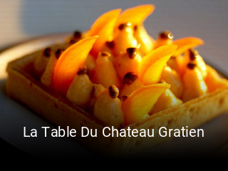 La Table Du Chateau Gratien réservation