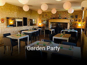 Garden Party réservation en ligne