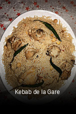 Kebab de la Gare réservation de table