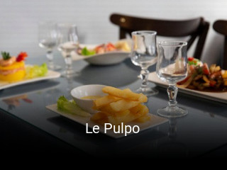 Le Pulpo réservation de table
