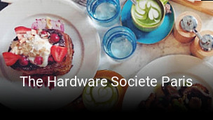 The Hardware Societe Paris réservation