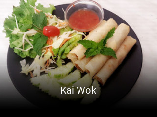 Kai Wok réservation de table