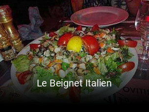 Réserver une table chez Le Beignet Italien maintenant