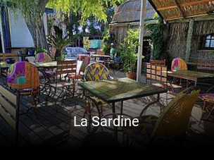 Réserver une table chez La Sardine maintenant