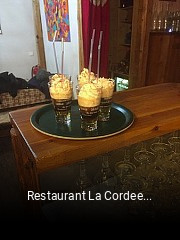 Restaurant La Cordee Paradiski réservation de table