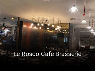 Le Rosco Cafe Brasserie réservation en ligne