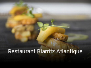 Réserver une table chez Restaurant Biarritz Atlantique maintenant